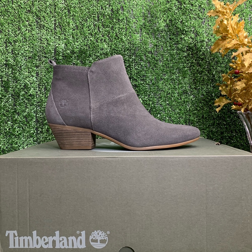 New Timberland Women's Carleton Side-Zip Suede - Picture 5 of 8
